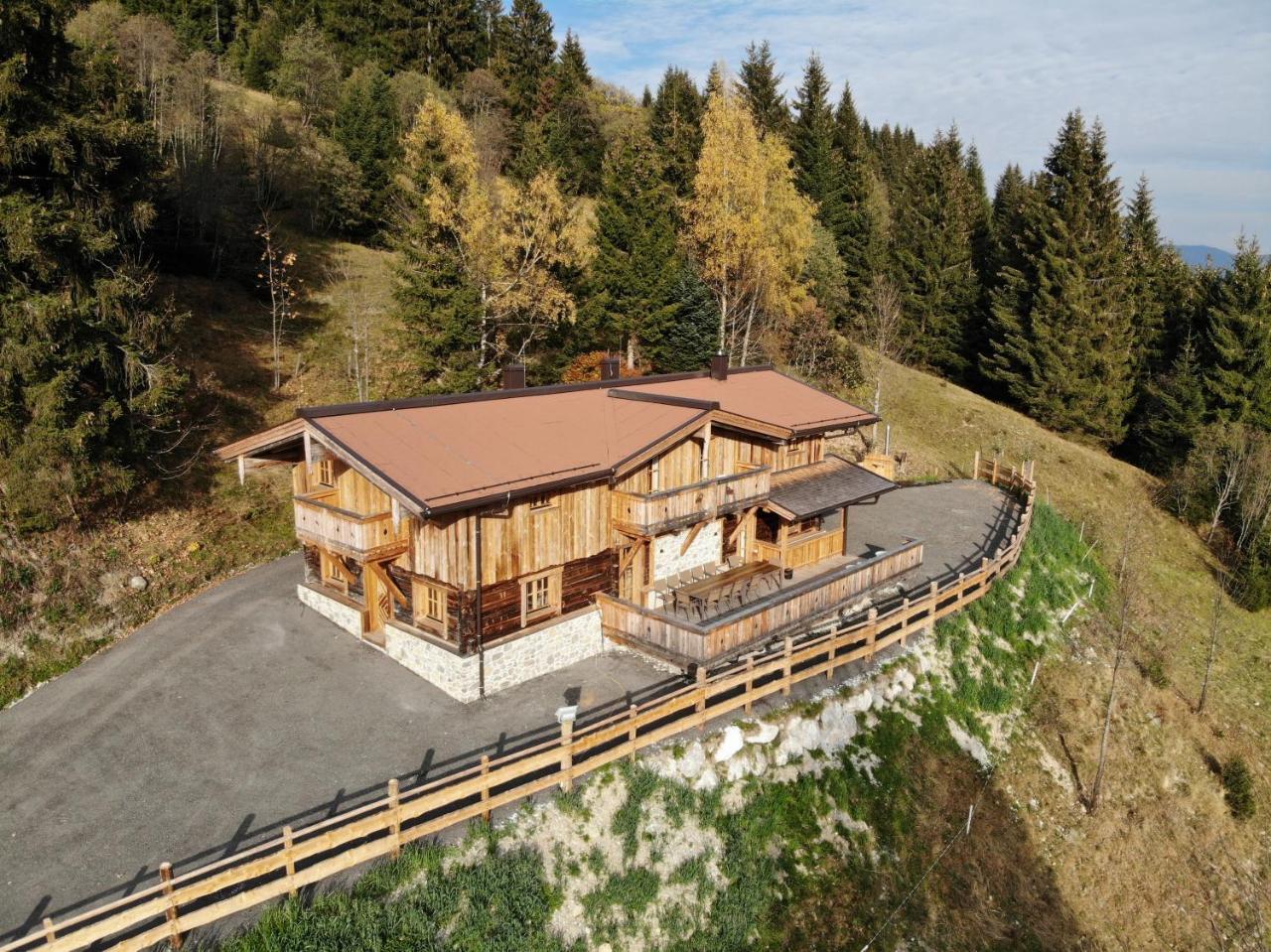 Almhuette Lengau Villa ซาลบาคฮินเทอร์เกลมม์ ภายนอก รูปภาพ