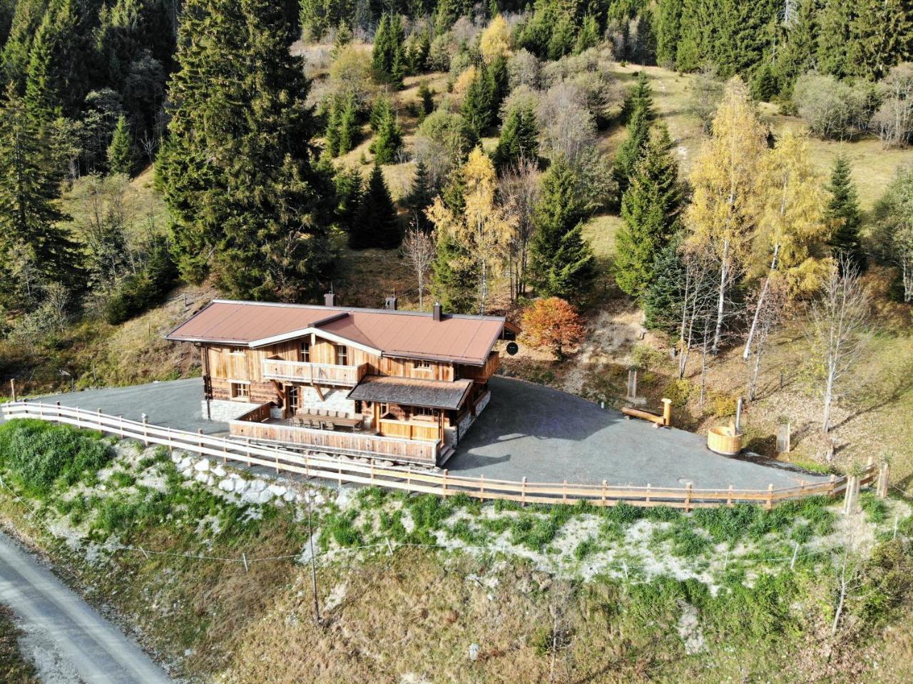 Almhuette Lengau Villa ซาลบาคฮินเทอร์เกลมม์ ภายนอก รูปภาพ
