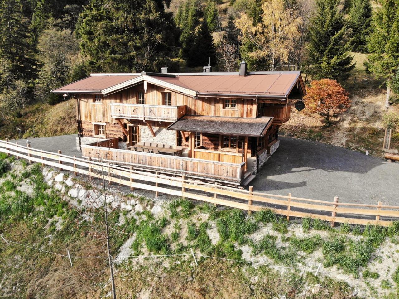 Almhuette Lengau Villa ซาลบาคฮินเทอร์เกลมม์ ภายนอก รูปภาพ